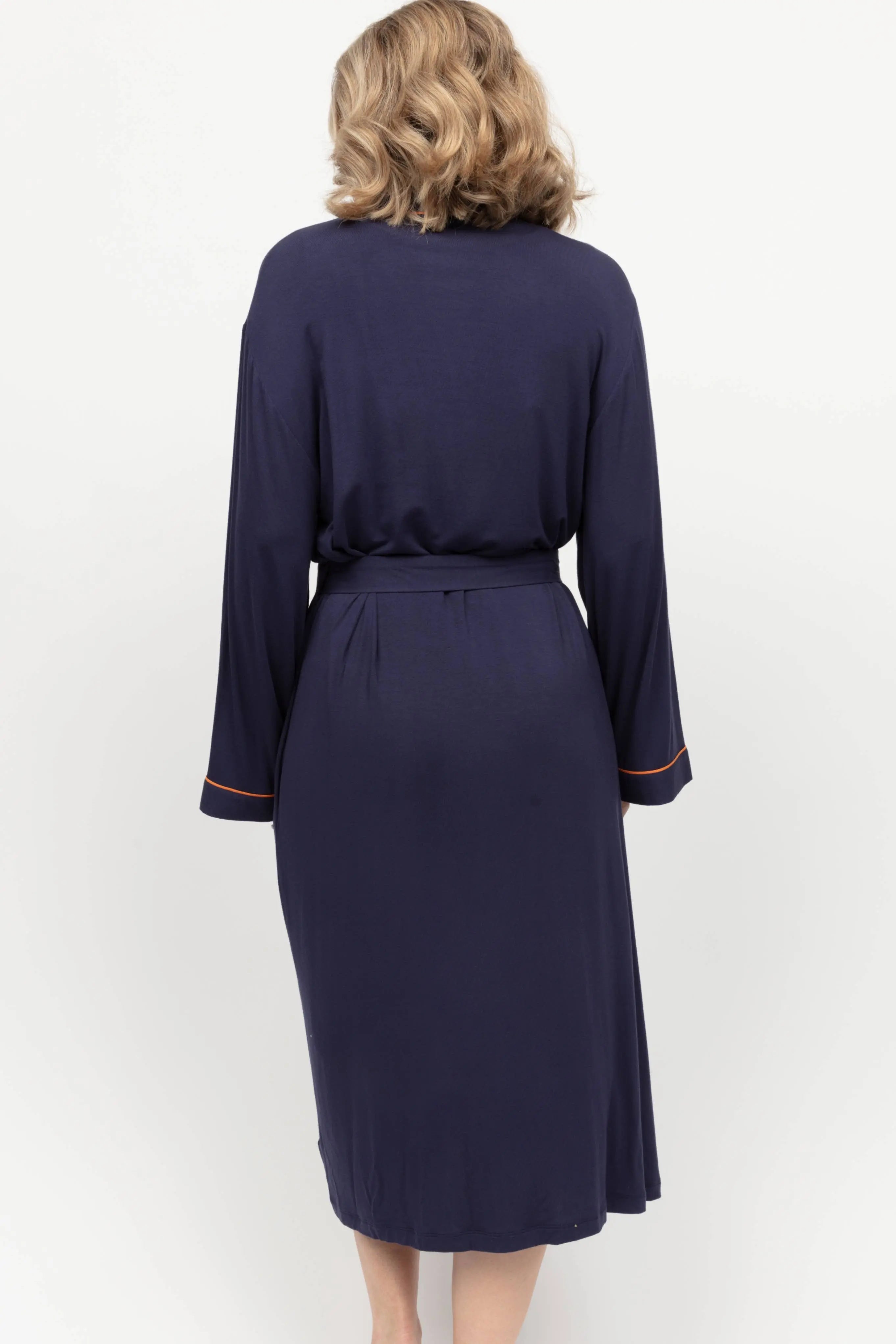 Taylor Jersey Long Dressing Gown