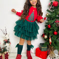 Light Up The Room Christmas Tree Tutu Skirt Set
