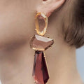 Geometric Drop Earrings