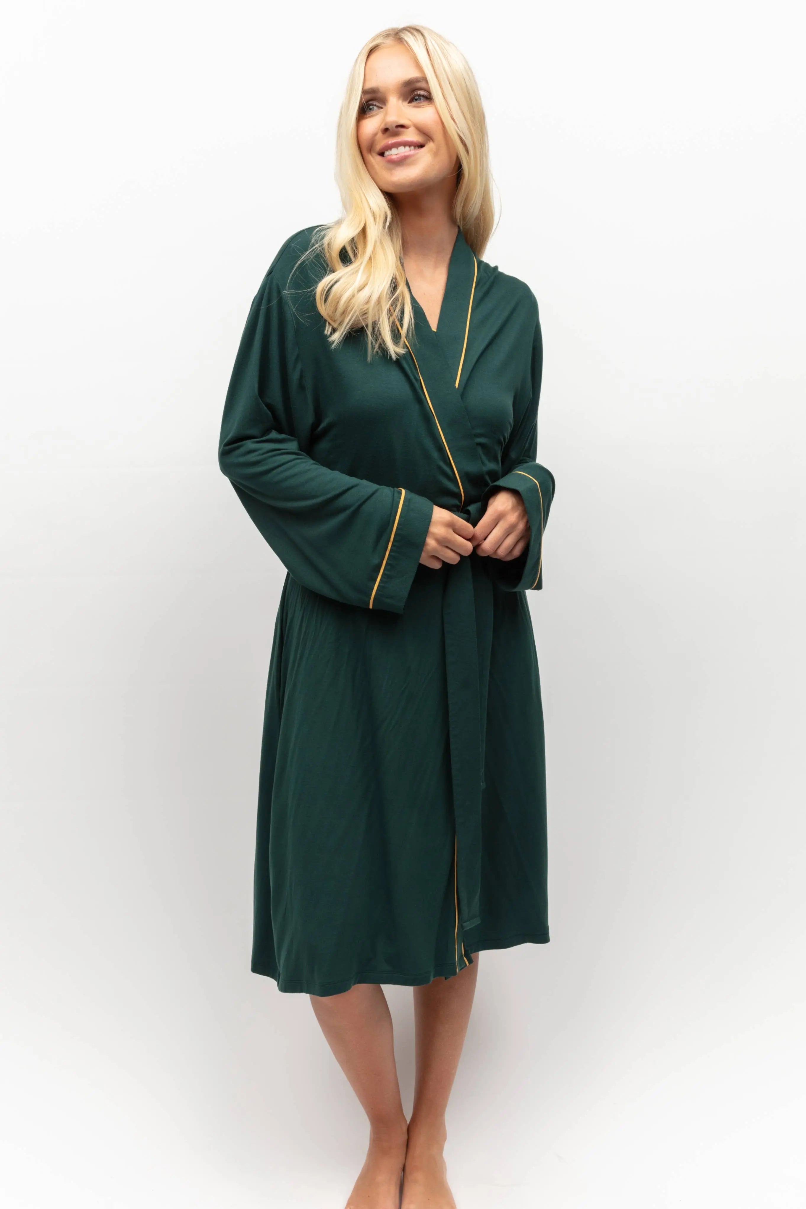 Gabrielle Jersey Short Dressing Gown