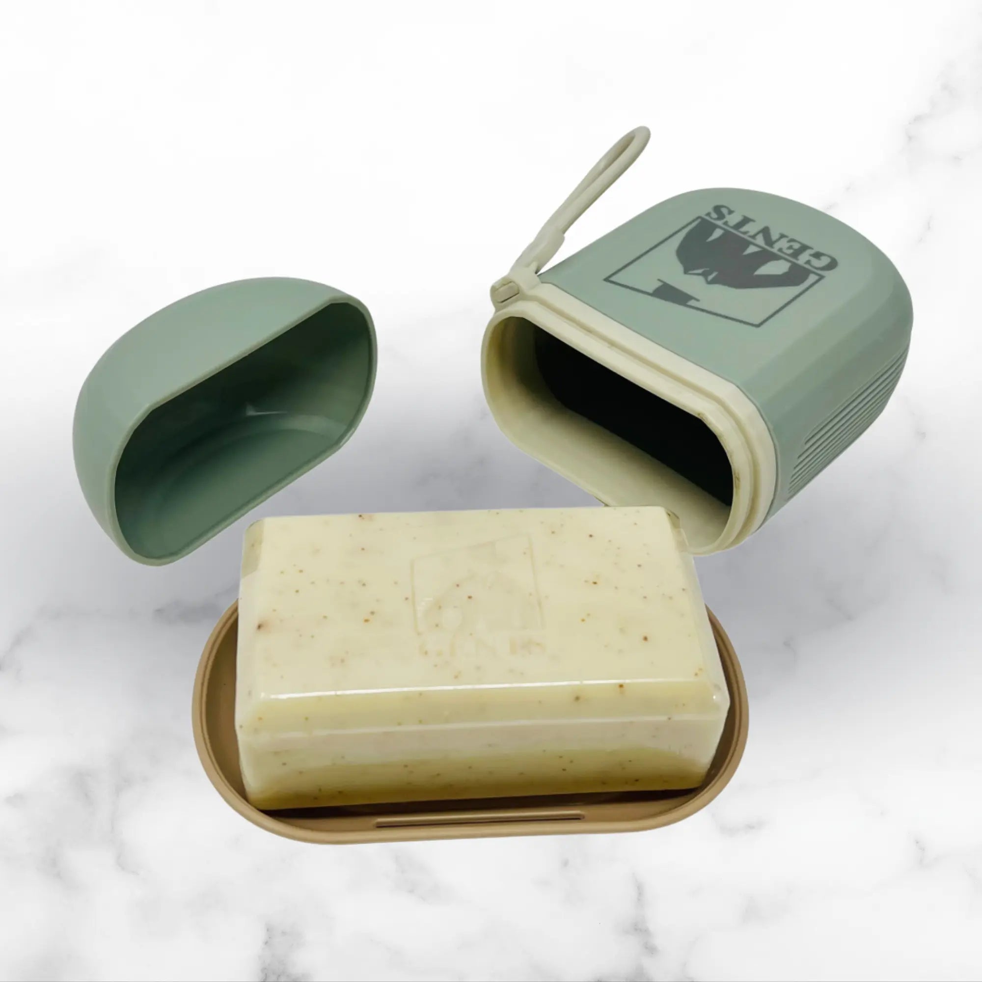 Travel Bar Soap Container Dish fits up to 5 oz bar