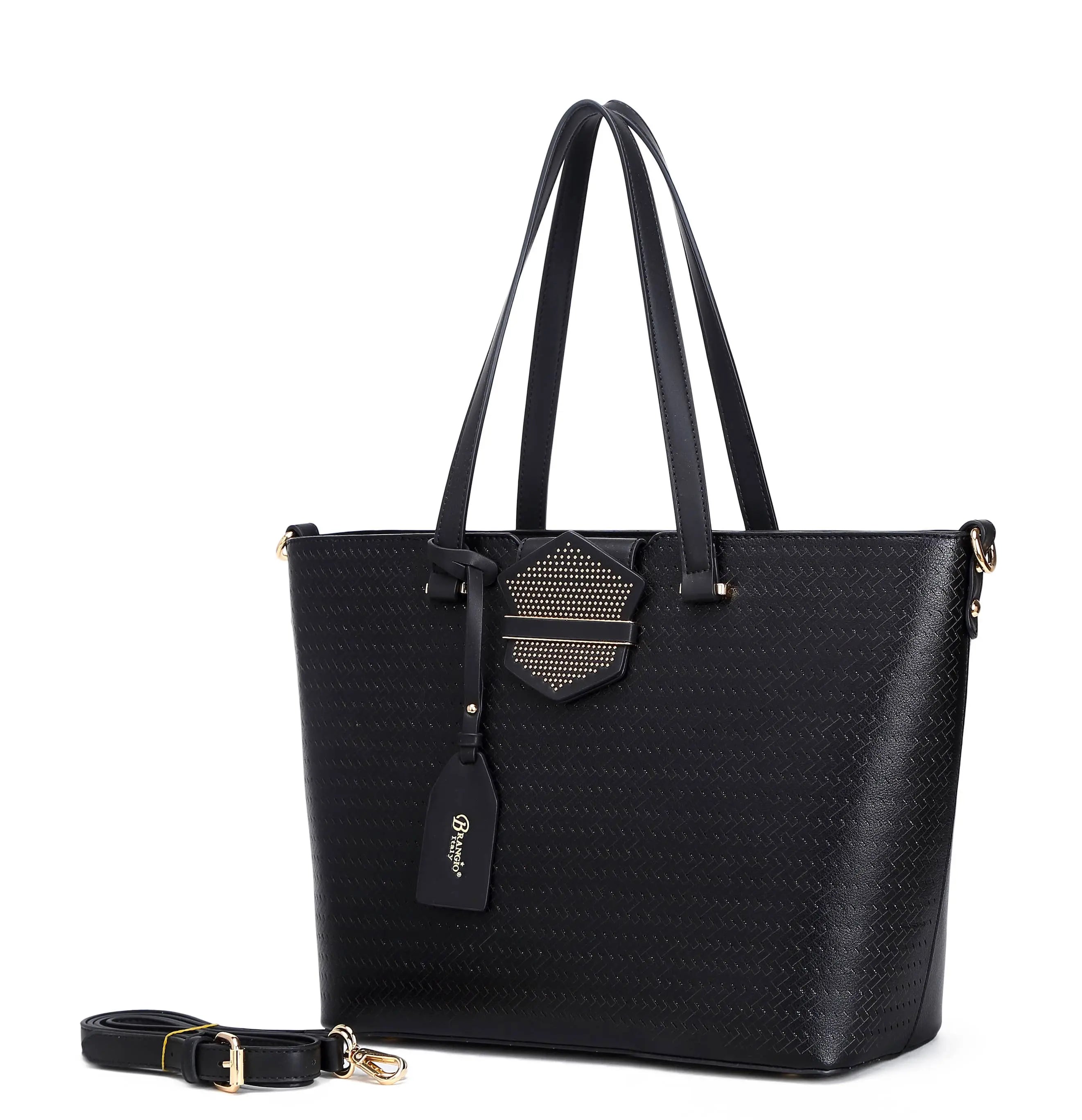 Italy Luxe Woven Tote