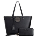 Brangio Italy Midnight Luxe Tote 2pcs Set
