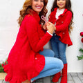 Mommy & Me Classy Duo Blazer Ruffle Cardigan