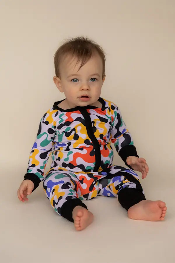 Pop Camo Long ZipZip